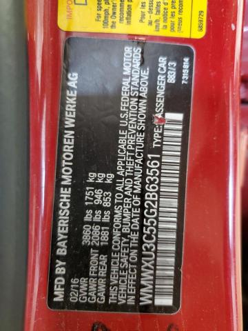2016 MINI COOPER S WMWXU3C55G2B63561