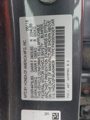 2018 HONDA ACCORD TOU - 1HGCV2F99JA044639