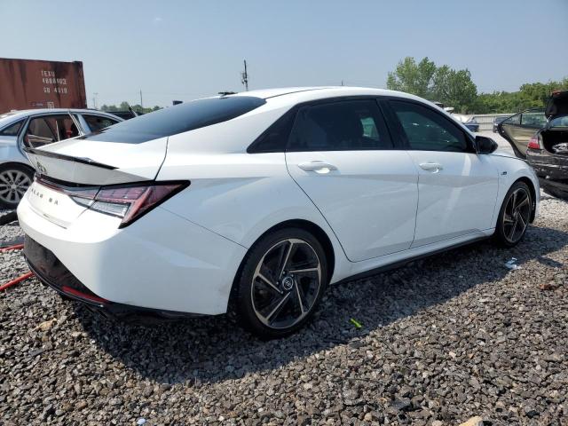 Vin: kmhlr4af4mu106619, lot: 59134835, hyundai elantra n line 20213