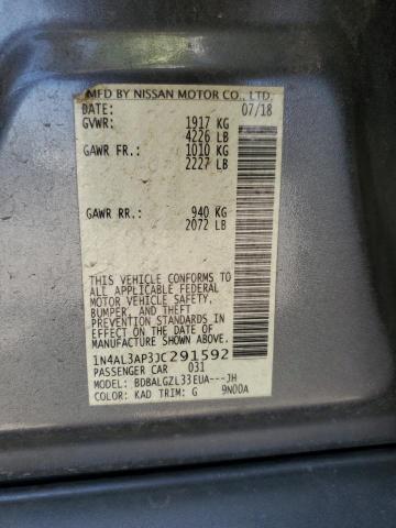 2018 NISSAN ALTIMA 2.5 - 1N4AL3AP3JC291592