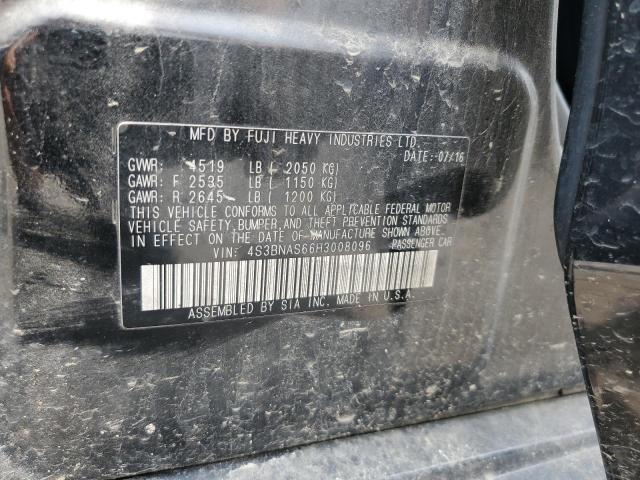 2017 SUBARU LEGACY SPO 4S3BNAS66H3008096
