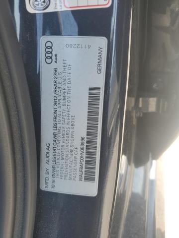 2017 AUDI A6 PREMIUM - WAUF8AFC0HN053996