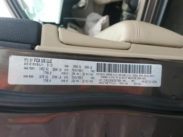 2019 JEEP GRAND CHER 1C4RJEAGXKC817054