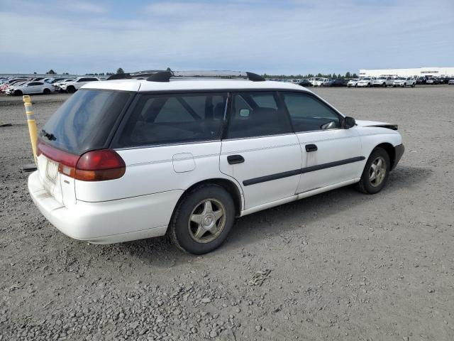 SUBARU LEGACY L 1997 white station gas 4S3BK4359V7309059 photo #4