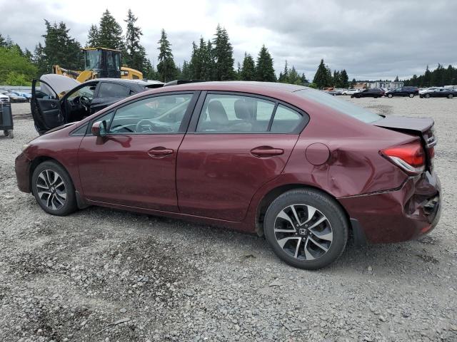 Vin: 19xfb2f88fe007677, lot: 59309945, honda civic ex 20152