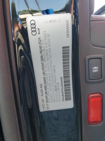 2018 AUDI S4 PREMIUM WAUB4AF45JA004499