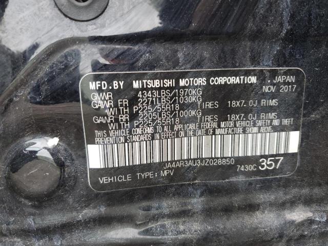 2018 MITSUBISHI OUTLANDER - JA4AR3AU3JZ028850