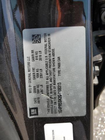 2016 BUICK VERANO CON 1G4PR5SK2G4108313