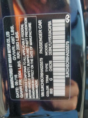 2017 INFINITI QX30 BASE SJKCH5CR6HA025579