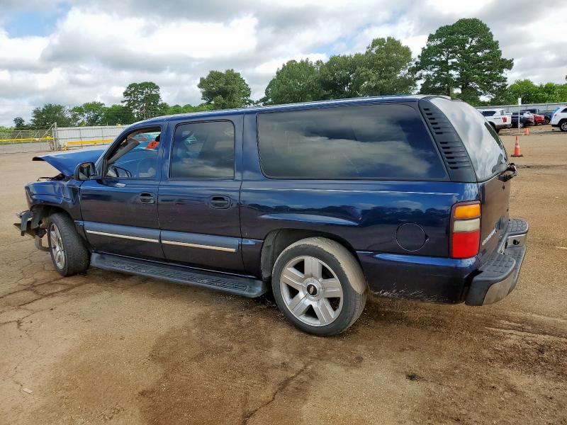 CHEVROLET SUBURBAN C 2004 blue 4dr spor flexible fuel 3GNEC16Z34G128184 photo #3