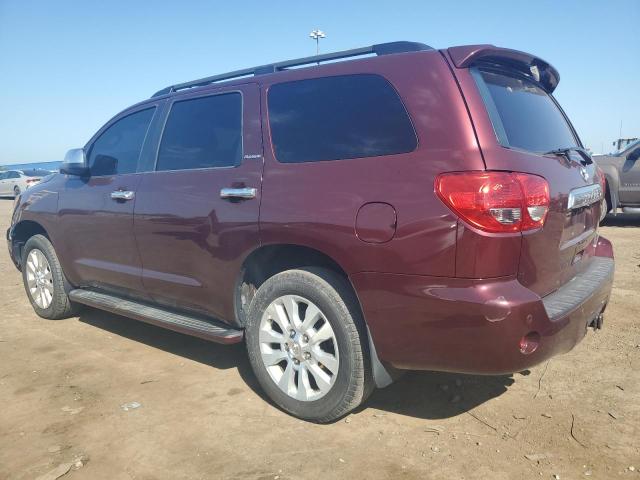 TOYOTA SEQUOIA PL 2011 burgundy 4dr spor flexible fuel 5TDDW5G15BS042062 photo #3