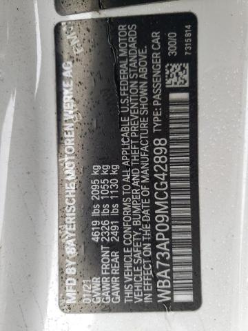 2021 BMW 430XI WBA73AP09MCG42898
