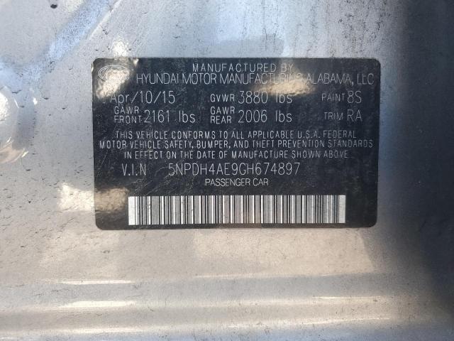 2016 HYUNDAI ELANTRA SE - 5NPDH4AE9GH674897