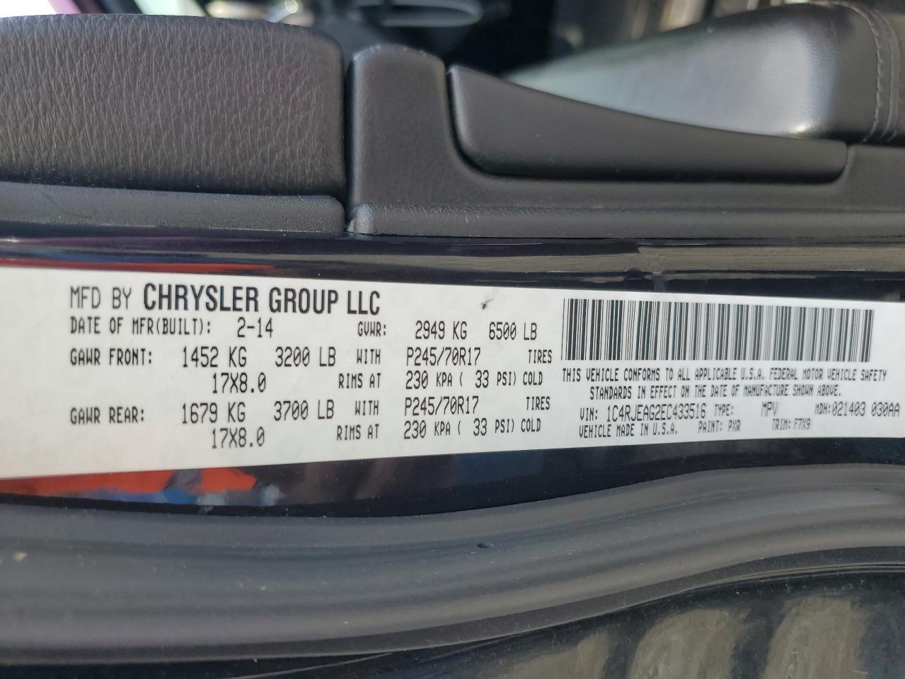 JEEP GRAND CHEROKEE LAREDO