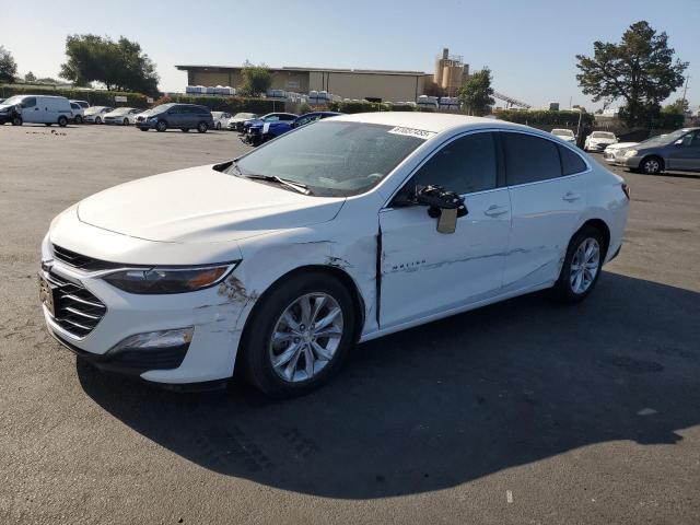 CHEVROLET MALIBU LT 2022 white  gas 1G1ZD5ST6NF104392 photo #1
