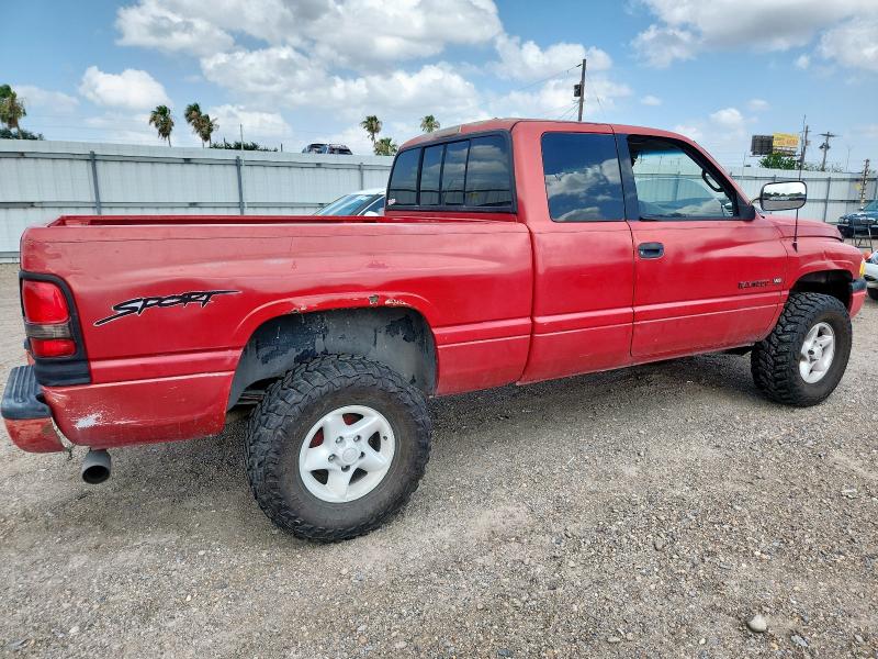 DODGE RAM 1500 1996 red  gas 3B7HF13Z2TG185637 photo #4