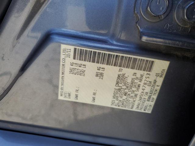 2012 NISSAN ALTIMA BAS - 1N4AL2AP5CN478253
