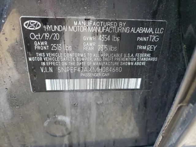 2021 HYUNDAI SONATA SEL - 5NPEF4JAXMH084680