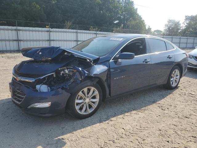 CHEVROLET MALIBU LT 2020 blue  gas 1G1ZD5ST2LF119047 photo #1