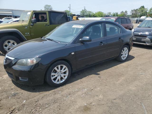 MAZDA 3 I 2007 black sedan 4d gas JM1BK32G671681235 photo #1