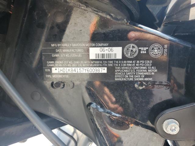 2007 HARLEY-DAVIDSON FLHX 1HD1KB4157Y600987