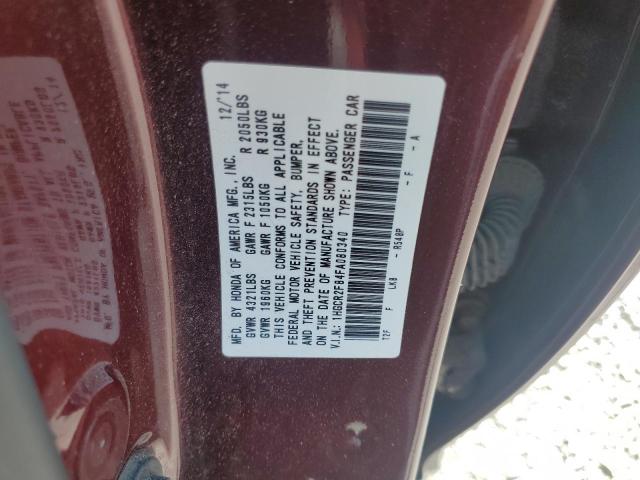2015 HONDA ACCORD EXL 1HGCR2F84FA080340