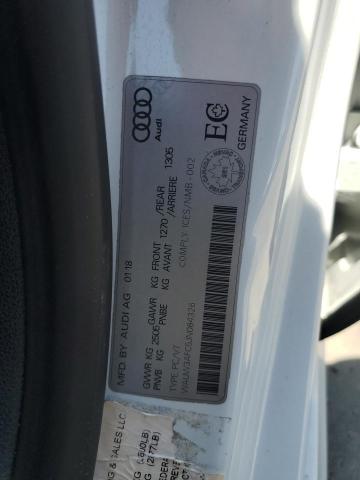 2018 AUDI A7 PREMIUM WAUW3AFC5JN084326