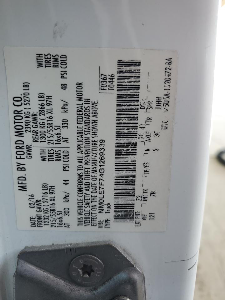 FORD TRANSIT CONNECT XLT