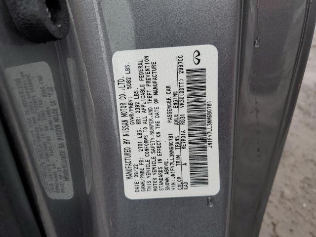 2022 INFINITI Q60 RED SP JN1FV7LL3NM680781