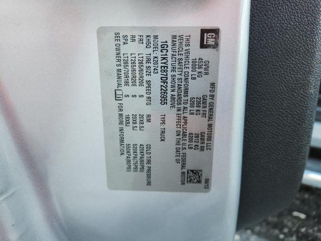 2013 CHEVROLET SILVERADO - 1GC1KYE87DF226955