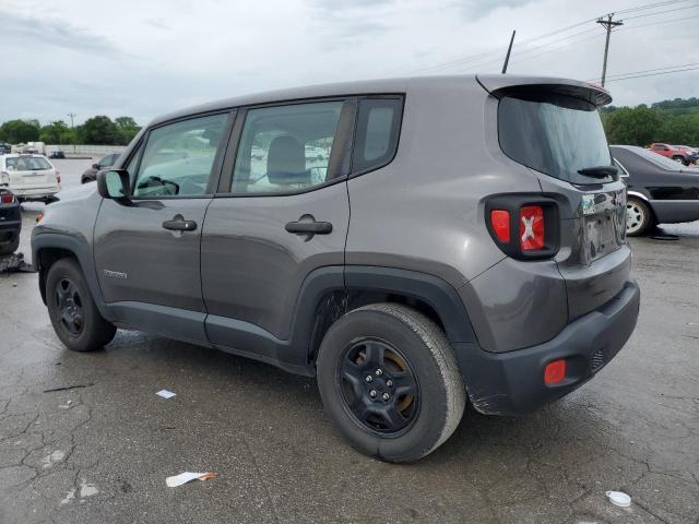 Vin: zaccjaab0hpf50756, lot: 60187925, jeep renegade sport 20172