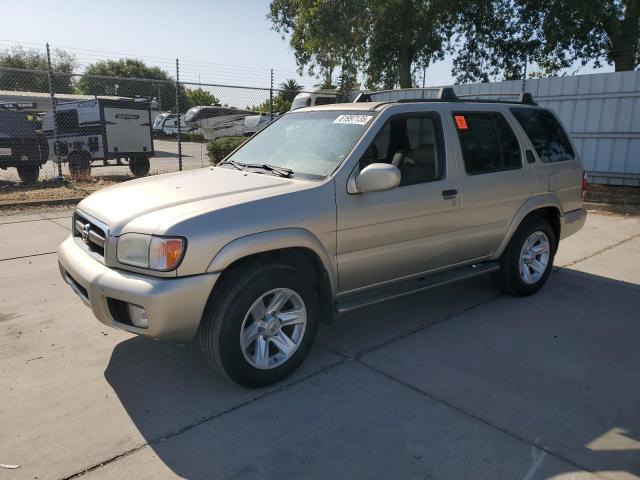 NISSAN PATHFINDER 2003 gold  gas JN8DR09Y33W803021 photo #1
