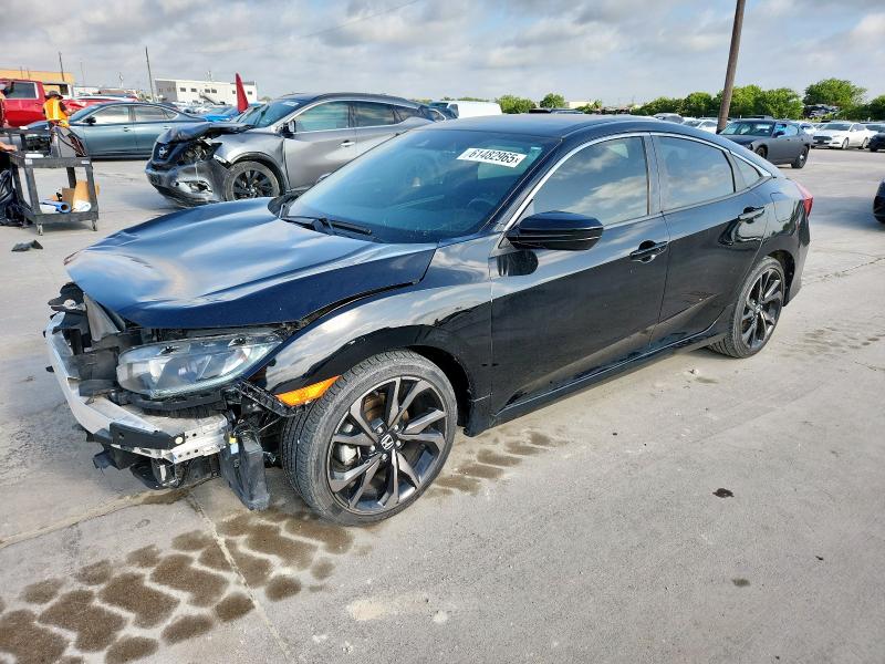 Vin: 2hgfc2f81lh593704, lot: 61482965, honda civic sport 2020 img_1