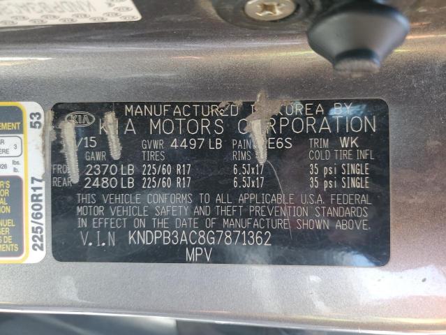 2016 KIA SPORTAGE L - KNDPB3AC8G7871362