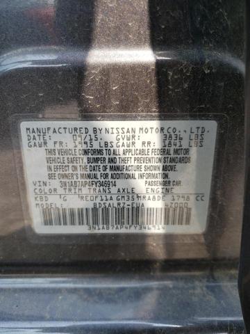 2015 NISSAN SENTRA S - 3N1AB7AP4FY346914