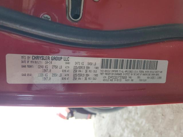 2015 DODGE JOURNEY CR 3C4PDCGG1FT578269