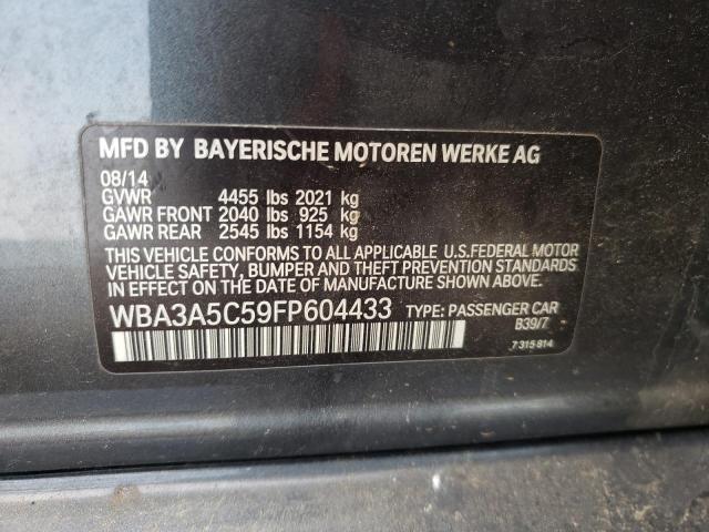 2015 BMW 328 I - WBA3A5C59FP604433