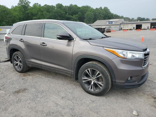 Vin: 5tdjkrfh6gs501871, lot: 59331195, toyota highlander xle 20164