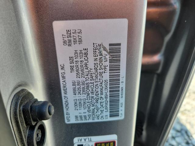 2017 HONDA CR-V EXL - 5J6RW2H89HL064926