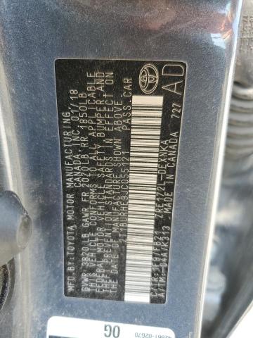 2018 TOYOTA COROLLA L 2T1BURHE9JC055121