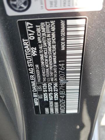 2017 MERCEDES-BENZ E 300 - WDDZF4JB7HA207641