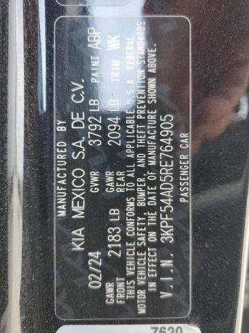 2024 KIA FORTE GT L - 3KPF54AD5RE764905