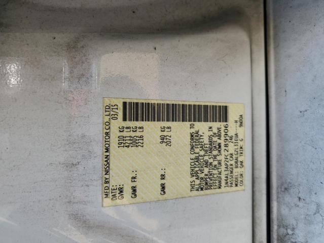 2015 NISSAN ALTIMA 2.5 - 1N4AL3AP2FC289906