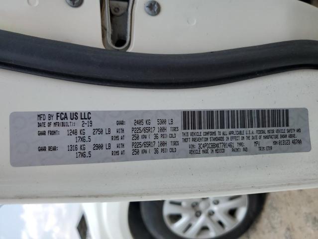 2019 DODGE JOURNEY SE - 3C4PDCBBXKT701461
