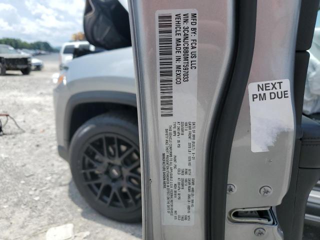 2021 JEEP COMPASS LA 3C4NJCBB0MT597033