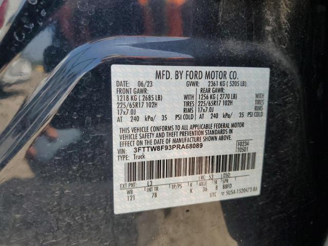2023 FORD MAVERICK X - 3FTTW8F93PRA68089