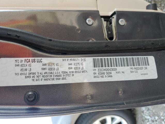 2016 CHRYSLER 300 LIMITE 2C3CCAAG0GH238320