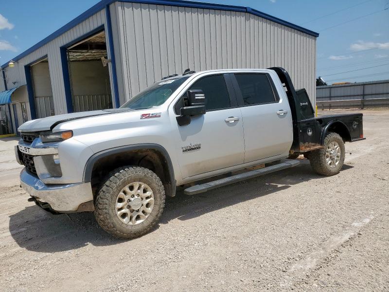 CHEVROLET SILVERADO 2020 silver  gas 1GC4YNE79LF148193 photo #1