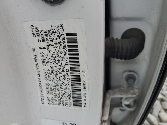 2019 HONDA ACCORD SPO - 1HGCV1F3XKA112812