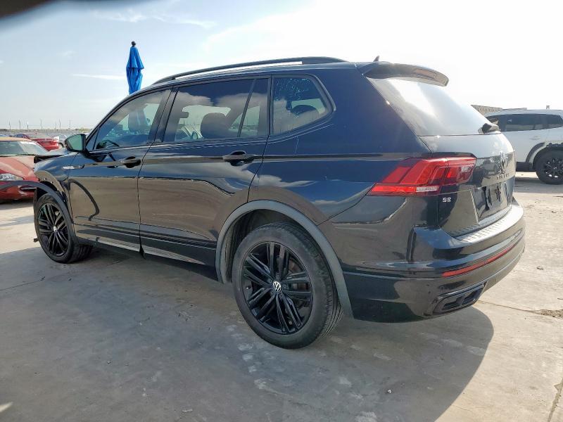 Vin: 3vvcb7ax4nm107571, lot: 59010495, volkswagen tiguan se r-line black 20222